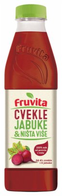 VOĆNI SOK FRUVITA CVEKLE,JABUKE&NIŠTA VIŠE 0.8L