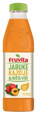 VOĆNI SOK FRUVITA JABUKE,KAJSIJE&NIŠTA VIŠE 0.8L