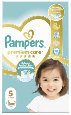 PELENE PAMPERS PREMIUM MB 5 11-16KG 88/1