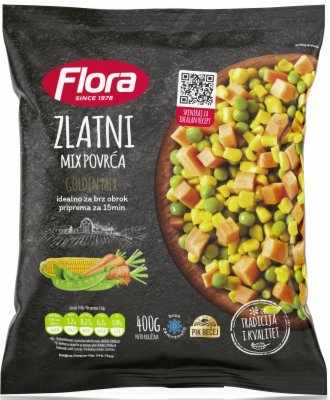 SMRZNUTO POVRĆE ZLATNI MIX FLORA 400G