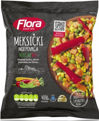 SMRZNUTO POVRĆE MEKSIČKI MIX FLORA 400G