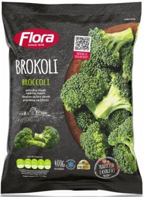 SMRZNUTO POVRĆE BROKOLI FLORA 400G