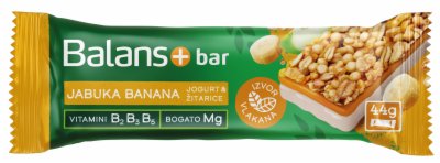 ŽITNI BAR JABUKA BANANA BALANS 44G
