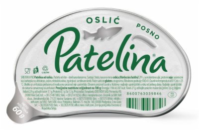 PAŠTETA OD OSLIĆA PATELINA 60G