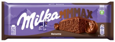 ČOKOLADA MLEČNA NOISETTE MILKA 250G