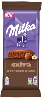 ČOKOLADA MLEČNA NOISETTE MILKA 190G