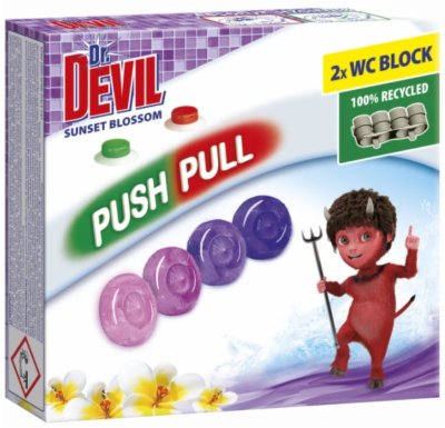 WC OSVEŽIVAČ SUNSET BLOS.PUSH PULL DR.DEVIL 2X20G