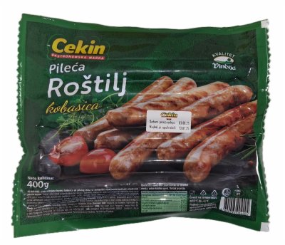 KOBASICA GRILL PILEĆA CEKIN 400G