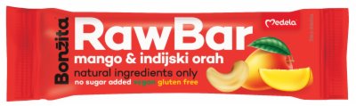 BAR RAW MANGO&INDIJSKI ORAH BONŽITA 50G