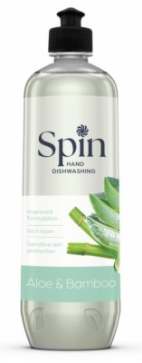 DETERDŽENT ZA SUĐE ALOE&BAMBOO SPIN 800ML