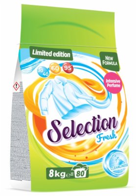 DETERDŽENT ZA VEŠ SELECTION FRESH DUEL 8KG
