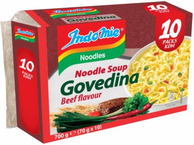 NUDLE UKUS GOVEDINE INDOMIE 700G 10/1