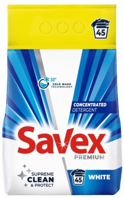 DETERDŽENT ZA VEŠ WHITE SAVEX 3.6KG