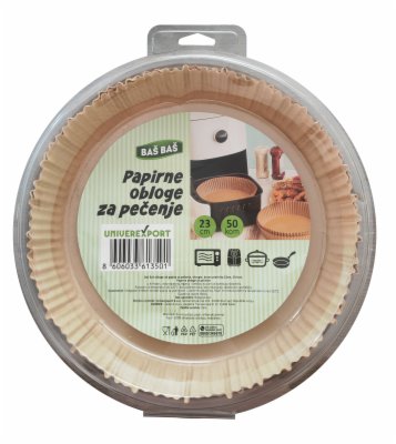 PAPIR ZA PEČENJE AIRFRYER 23CM BAŠ BAŠ 50/1