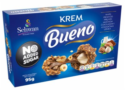 PROIZVOD BUENO DARK SA ZASLAĐIVAČEM 95G