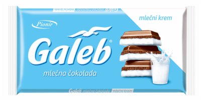 ČOKOLADA MLEČNA MLEČNI KREM PIONIR 100G