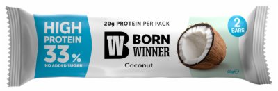 BAR PROTEIN KOKOS BORN WINNER 2X30G