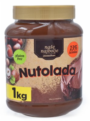 KREM NUTOLADA NAŠE NAJBOLJE 1KG