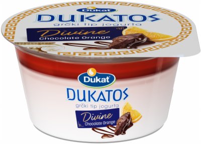 JOGURT GRČKI DUKATOS ČOKOLADA I NARANDŽA 150G