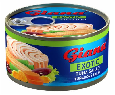 TUNA SALATA EXOTIC GIANA 185G