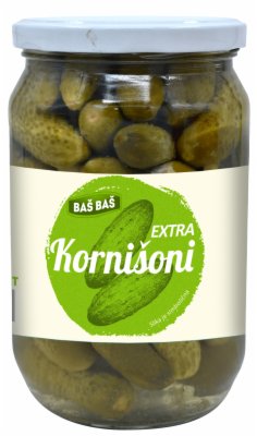 KORNIŠONI 3-6CM BAŠ BAŠ 680G