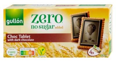 KEKS BEZ ŠEĆERA ČOKO TABLA GULLON 150G