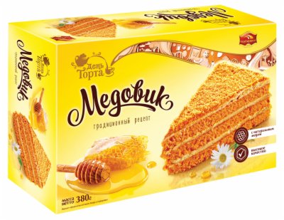 KOLAČ TRAJNI MEDOVIK 380G