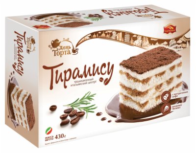 KOLAČ TRAJNI TIRAMISU 430G