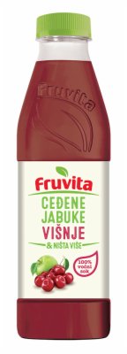SOK FRUVITA CEĐENE JABUKE VIŠNJE I NIŠTA VIŠE 0.8L