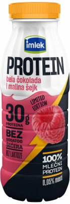 PROTEINSKI NAP.BELA ČOKOLADA I MALINA IMLEK 300ML