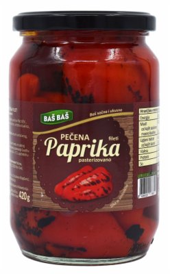 PAPRIKA FILETI PEČENA BAŠ BAŠ 680G
