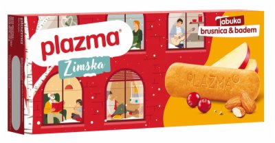 KEKS JABUKA BRUSNICA PLAZMA 150G