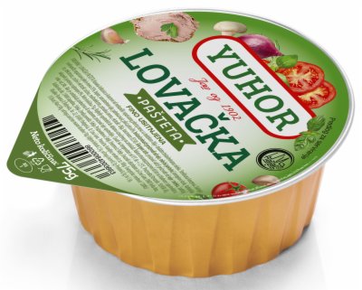 PAŠTETA LOVAČKA YUHOR 75G