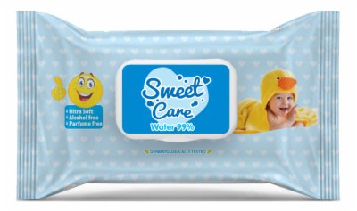 VLAŽNE MARAMICE BABY 99% WATER SWEET CARE 56/1