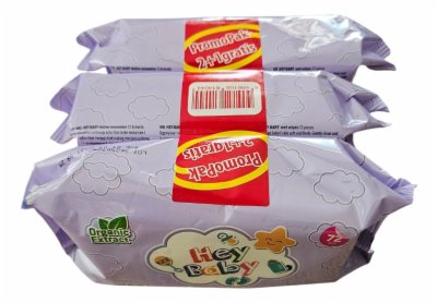 VLAŽNE MARAMICE HEY BABY 72/1 2+1 GRATIS