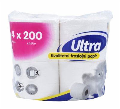 TOALETNI PAPIR 3SL ULTRA 4/1