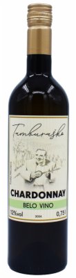 VINO BELO CHARDONNAY TAMBURAŠKO 0.75L