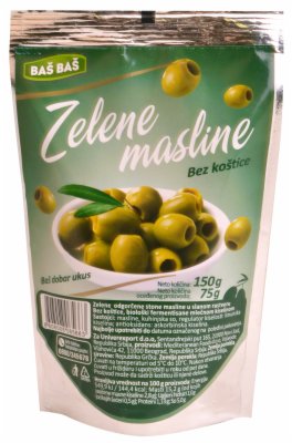 MASLINE ZELENE BK BAŠ BAŠ 150G DOJPAK
