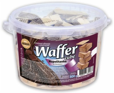 NAPOLITANKE ČOKO KOCKA WAFFER 800G