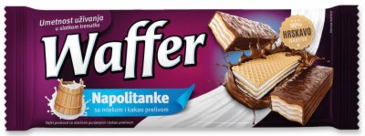 NAPOLITANKE MLEKO SA PRELIVOM WAFFER 145G