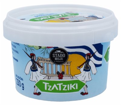 NAMAZ TZATZIKI STADO MOJE 230G