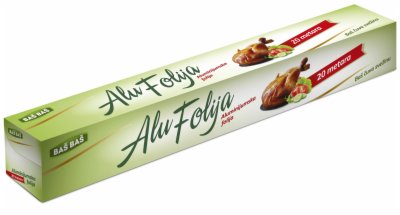 FOLIJA ALUMINIJUMSKA 20M BAŠ BAŠ