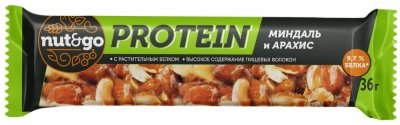 BAR PROTEIN BADEM KIKIRIKI NUT&GO 36G