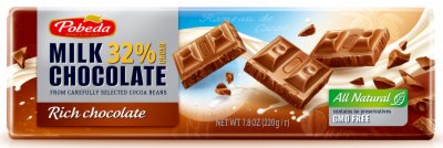 ČOKOLADA MLEČNA POBEDA 220G