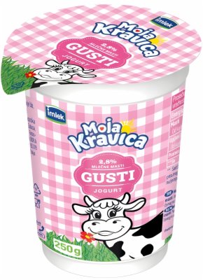 JOGURT MOJA KRAVICA GUSTI 2.8%MM 250G ČAŠA