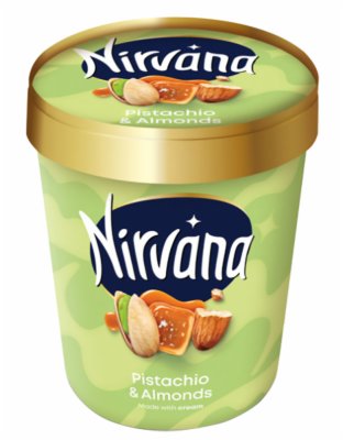 SLADOLED NIRVANA PISTACHIO&ALMONDS 420ML