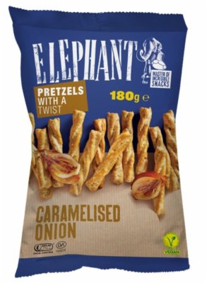 ŠTAPIĆI TWISTS KARAMELIZOVANI LUK ELEPHANT 180G