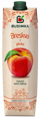 VOĆNI NEKTAR BUDIMKA BRESKVA 1L BRIK