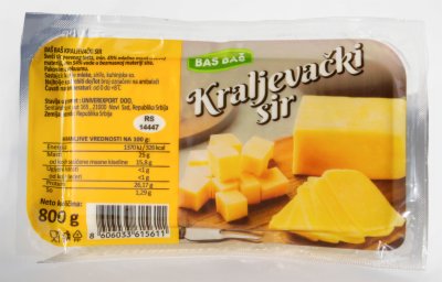 SIR KRALJEVAČKI BAŠ BAŠ 800G