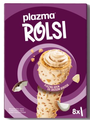 ROLERI SA KOKOS KREMOM PLAZMA 130G